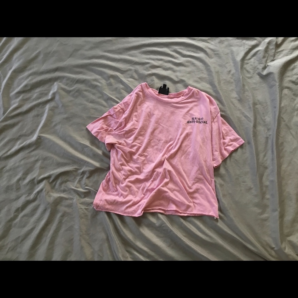Antisocial crop tee!